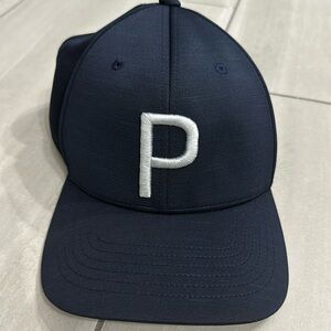 Puma Golf Hat - Blue. Snap Back